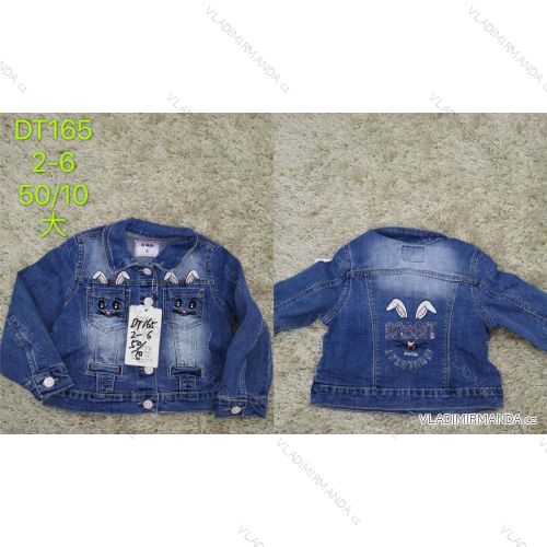 Baby denim jacket for girls (2-6 years) SAD SAD20DT165
