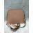 Kabelka přes rameno crossbody dámská (27,5 cm x 20,5 cm x 10,5 cm) ITALSKÁ MÓDA 7108