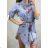 Long Sleeve Shirt Dress 3/4 Sleeve Ladies (uni m-xl) ITALIAN FASHION IM420047