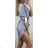 Long Sleeve Shirt Dress 3/4 Sleeve Ladies (uni m-xl) ITALIAN FASHION IM420047