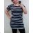 Women's Short Sleeve Striped Dress (SL) EXCZOTIC TM819766