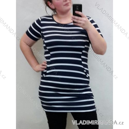 Women's Short Sleeve Striped Dress (SL) EXCZOTIC TM819766