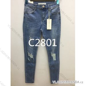 Rifle jeans dlouhé dámské (XS-XL) JEWELLY LEXXURY LEX20C2801