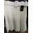 Women's Skirt Pleated White (uni s / m) ITALIAN FASHION IM920063
