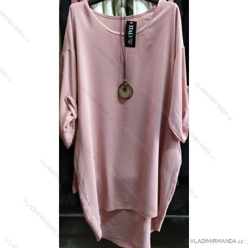 Dress 3/4 sleeve womens oversize (uni s-l) ITALIAN FASHION IM920069
