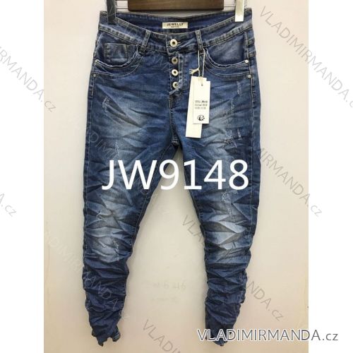 Rifle jeans dlouhé dámské (XS-XL) JEWELLY LEXXURY LEX20JW9148