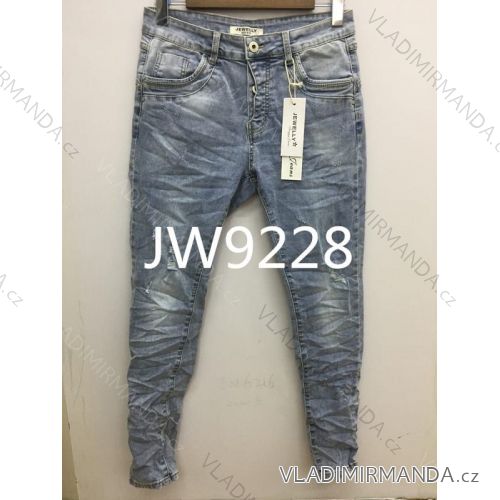 Rifle jeans dlouhé dámské (XS-XL) JEWELLY LEXXURY LEX20JW9228