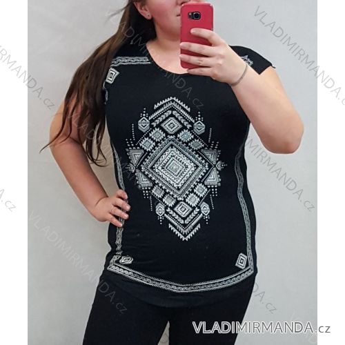 Tunika krátký rukáv dámská (uni L/XXL) TURECKÁ MÓDA TM920801