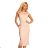 144-6 Dress midi SARA - pastel pink
