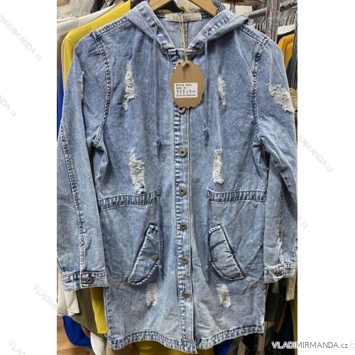 Women's denim jacket long (XS-XL) Re-Dress IM920C073
