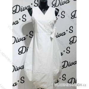 Šaty dlouhé široká ramínka dámské (uni s/m) ITALSKÁ MÓDA IM920128