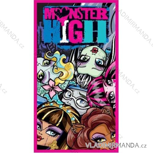 Osuška plážová monster high dětská (70x140cm) T.K.L  MH 09010