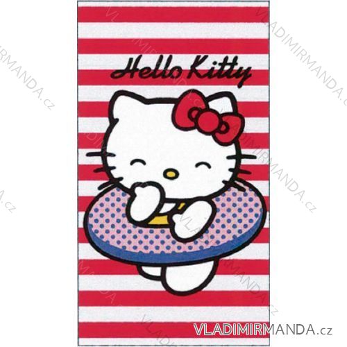 Osuška plážová hello kitty dětská (70x140 cm) T.K.L. HK 9020