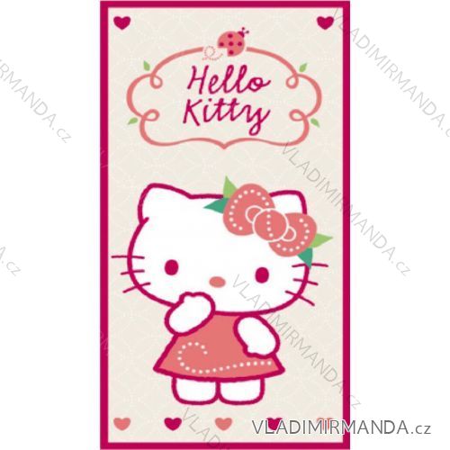 Osuška plážová hello kitty dětská (70x140cm) T.K.L HK 9008