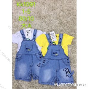 Set of summer t-shirt and shorts with laclem children's boys (1-5 years) SAD SAD20KK1091
