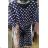 Dress short sleeve women's polka dot (UNI S-M) ITALIAN FASHION IM920157
