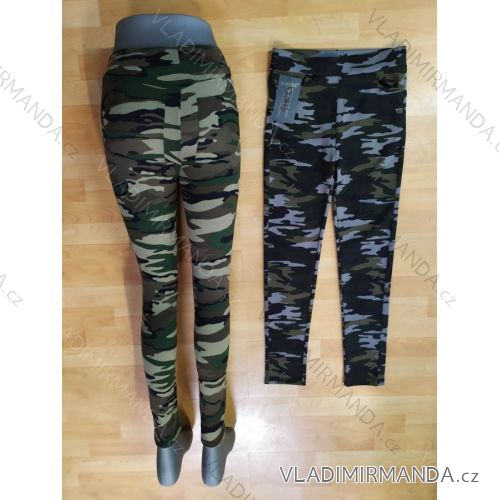 Legíny push up dlouhé maskáčové dámské (M-2XL) ELEVEK ELE209745-13