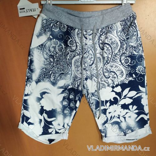 Sweatpants 3/4 short summer shorts women dot (uni s / m) ITALIAN MODE IM1319131