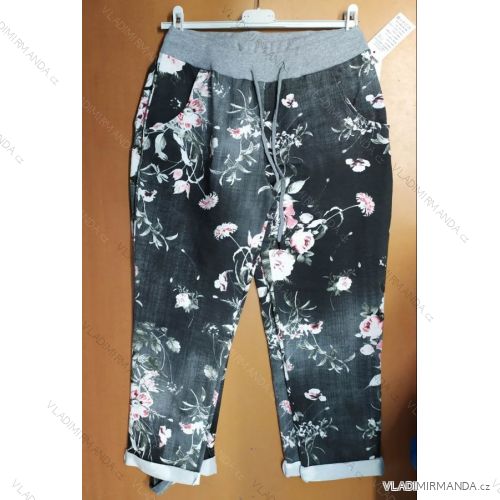 Sweatpants 3/4 short summer shorts women dot (uni s / m) ITALIAN MODE IM1319131