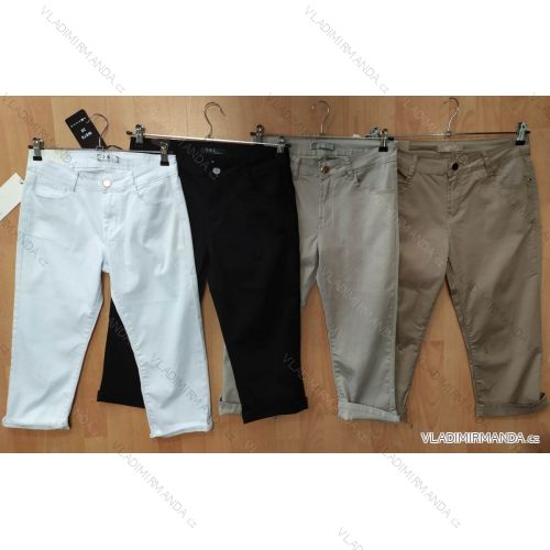 Kalhoty 3/4 dámské (40-52) SMILING JEANS SMI20W873