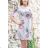 Summer dress with bare shoulders short women (uni s / m) ITALIAN MODA IM9199723