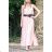 Women's long strapless dress (UNI S-M) ITALIAN FASHION IMM20313