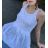 Women's Lace Summer Strapless Dress (UNI S-M) ITALIAN FASHION IMM20304