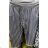 Hose Jogginghose 3/4 kurze Shorts Sommer Damen übergroße (uni xl-2xl) ITALIAN FASHION IMB20500