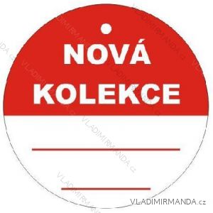 Visačky nová kolekce, balení 100 ks V58K