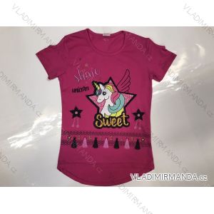 Kids' Short Sleeve T-Shirt (128-152) Turkish MODA TVB20010