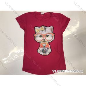 Kids' Short Sleeve T-Shirt (128-152) Turkish MODA TVB20010