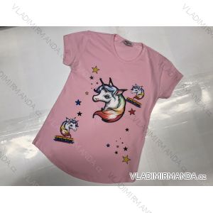 Kids' Short Sleeve T-Shirt (128-152) Turkish MODA TVB20010