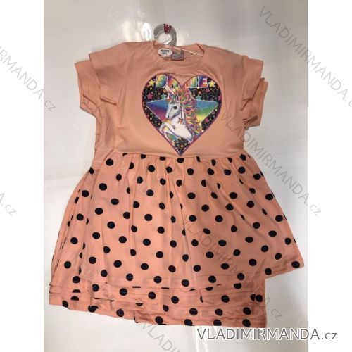 Short sleeve dress for girls (2-8 years) TURKEY PRODUCTION TV419164