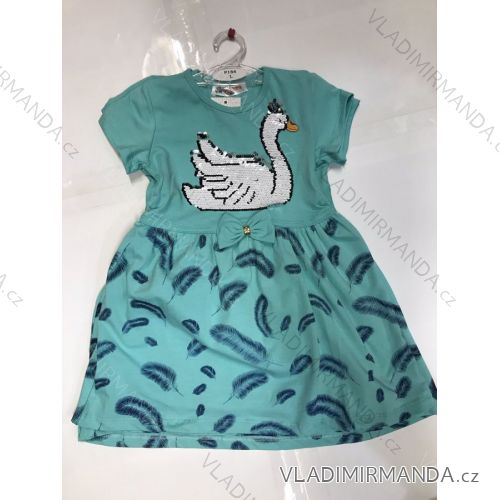 Short Sleeve Dress Baby Girl Blink (2-8 years) TURKEY MANUFACTURE TV419162