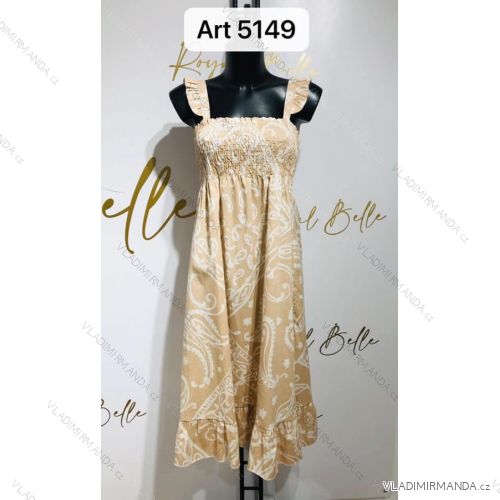 Dress with 3/4-sleeve ladies pocket (uni sl) ITALIAN Fashion IM3181746