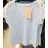 Women's short sleeve t-shirt (UNI S-M) ITALIAN FASHION IMM20305