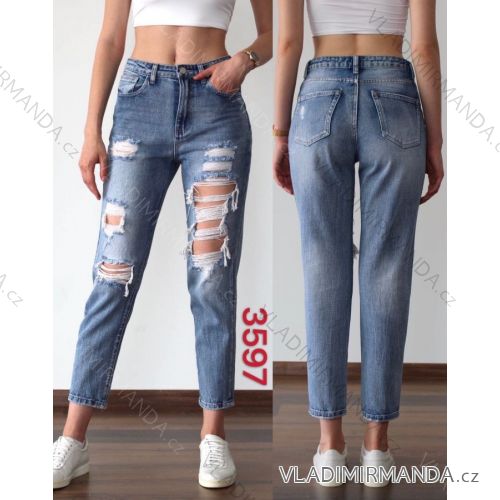 Rifle jeans dlouhé trhané dámské (xs-xl)  MA5203597