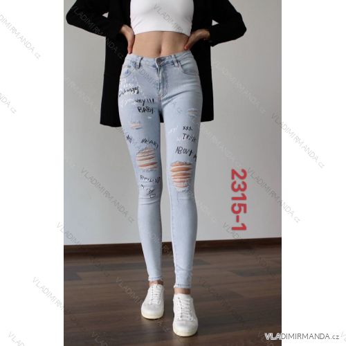 Rifle jeans dlouhé trhané dámské (xs-xl)  MA5202315-1