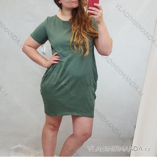 Casual short sleeve dress women (uni xl / 2xl) ITALIAN MODA IM720042