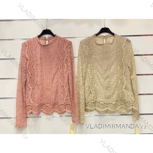 T-shirt long sleeve lace ladies (uni sl) ITALIAN Fashion IMC18019