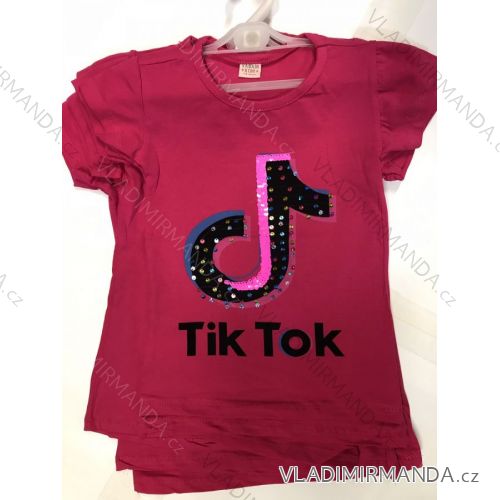 T-shirt short sleeve children´s girl (8-12 years) TURKISH PRODUCTION TVB20011