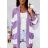 Women's cotton cardigan with hood (UNI SM) ITALIAN FASHION IMD20811