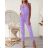 Elegant Sleeveless Overall Long Women's (UNI S / M) ITALIAN FASHION IMM20572