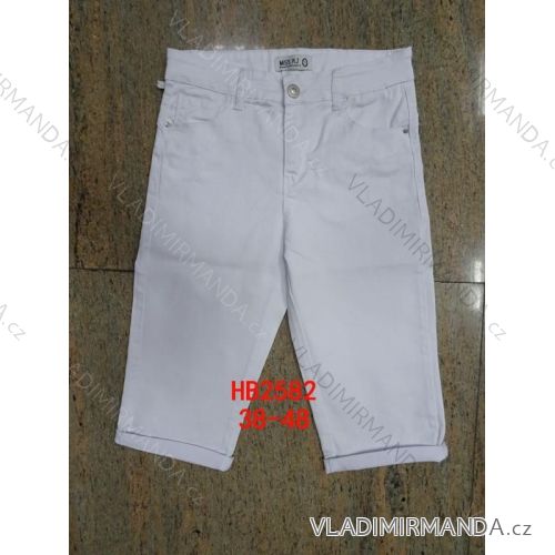 Kalhoty rifle jeans 3/4 krátké dámské nadrozměrné (38-48) MISS RJ MA620HB2582