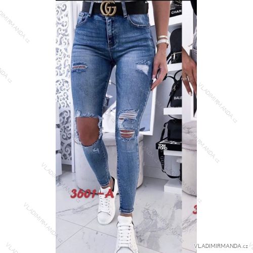 Kalhoty rifle jeans dlouhé dámské (XS-XL) RE-DRESS MA6213601-A