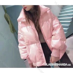 Jacket winter jacket with hood and fur women oversized (46-54) POLISH FASHION BLI19YP-18057-12