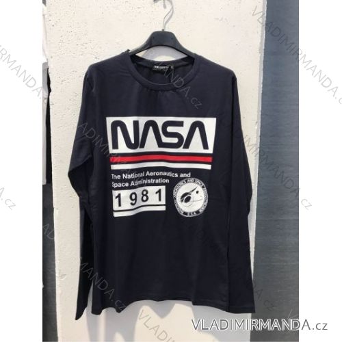 Tričko dlouhý rukáv dorost chlapecké a pánské (M-2XL) NASA NS64B