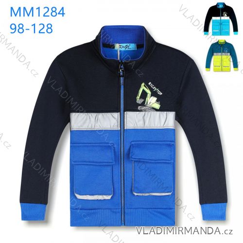 Sweatshirt cotton youth boys (134-164) KUGO ML7137