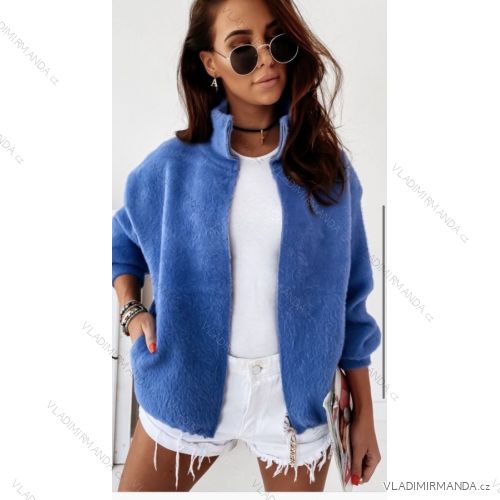 fur long sleeve hoodie women (uni sl) ITALIAN FASHION IM319794