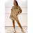 Hooded Long Sleeve Hooded Dress (uni s / m) IM2191956